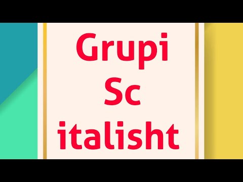 Gjuha Italiane,mesimi 4. Si lexohet grupi SC ne italisht,kurse italisht doriana zisi