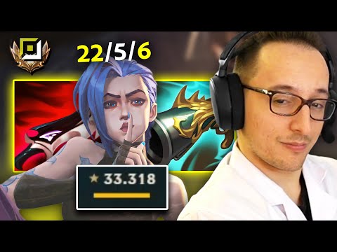 JINX ESPLODI BUILD: il SUPPORT NON si FIDAVA - Scalata ADC Road to Gold