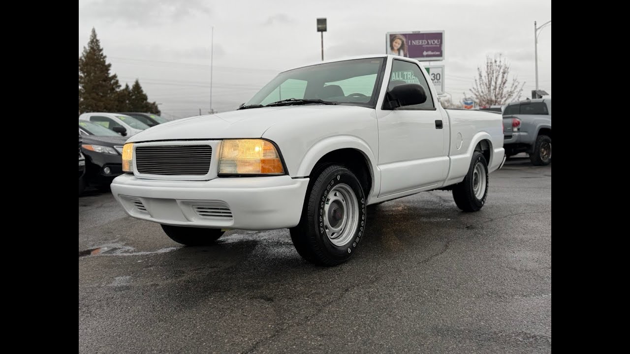 2003 GMC Sonoma SL Reg Cab 5 Speed 2WD with 63K ...