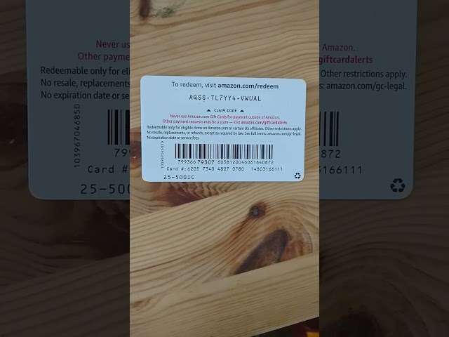 Vídeo relacionado con Amazon Physical Gift Card in a Mini Envelope - Silver Lattice
