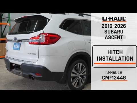 2019-2026 Subaru Ascent | U-Haul Trailer Hitch Installation | CMF13448