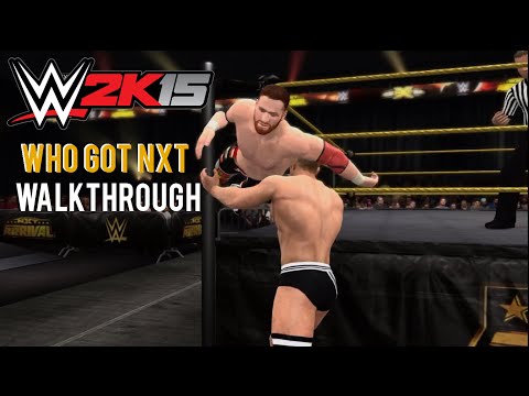 WWE 2K15 Who Got NXT Sami Zayn Walkthrough