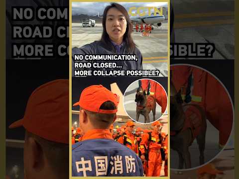 CGTN on the ground: China rescue teams rush to mudslide-hit Gyirong Port in Xigaze City