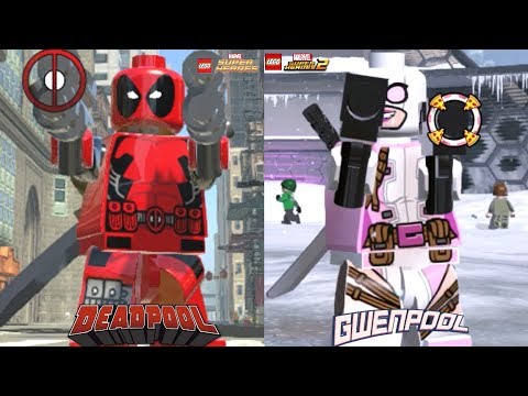 Lego Marvel Superheroes - Deadpool VS Gwenpool