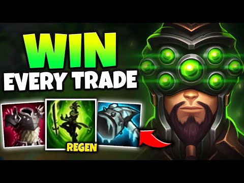 SUPER TANK MASTER YI TOP IS LEGIT UNKILLABLE! (1V9 HYPER CARRY) - League of Legends