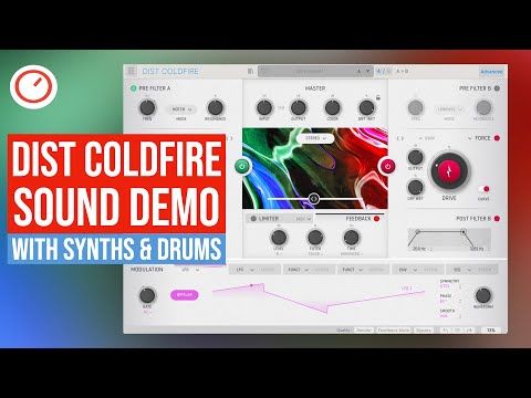 Arturia DIST COLDFIRE Sound Demo With Synthesizers and Drums