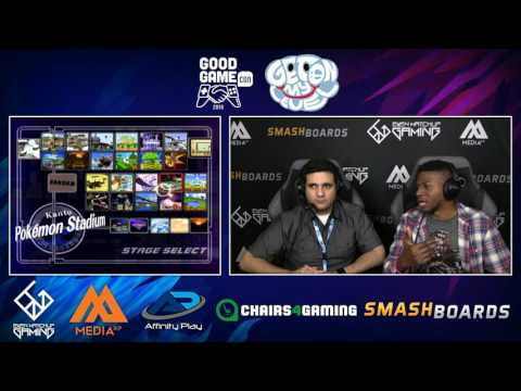 CLG PewPewU & CLG SFAT (Marth & Fox) vs Ryan Ford & RaynEX (Fox & Fox) - GOML2016 - Doubles WQF
