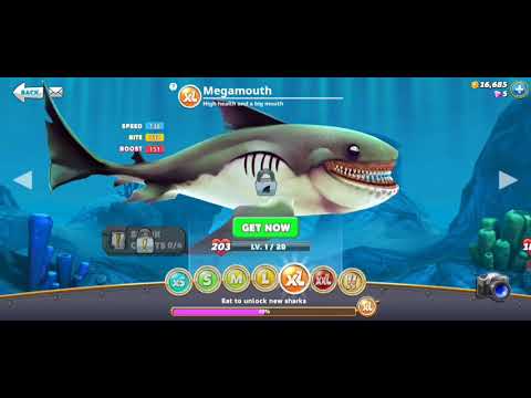 hungry Shark world very different level Shark don't miss it