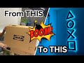 DIY Custom PlayStation LED Icons Made From IKEA Cardboard Boxes