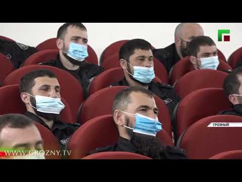 Ахмед Дудаев провел встречу с личным составом Полка имени Ахмата Хаджи Кадырова