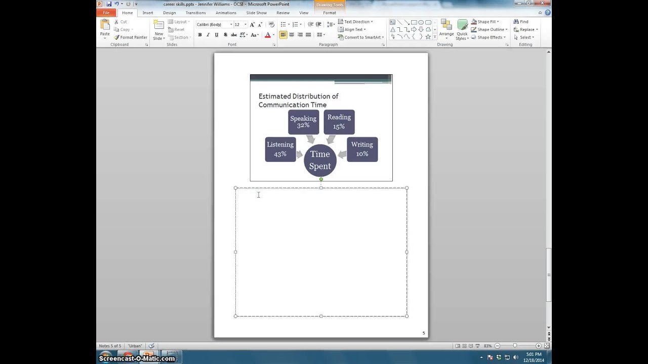 PowerPoint Lesson 4 - Drill 1 (Print Notes Pages, Slides, and Handouts)