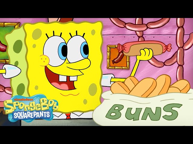 SpongeBob Cooks Everything BUT Krabby Patties 🍳 | SpongeBob SDDEFAULT Thumbnail