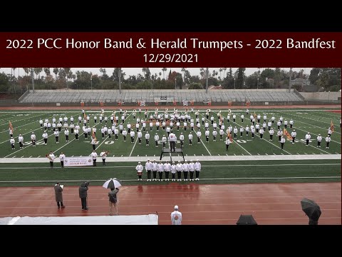 2022 PCC Tournament of Roses Honor Band & Herald Trumpets (Day 1) - 2022 Pasadena Bandfest