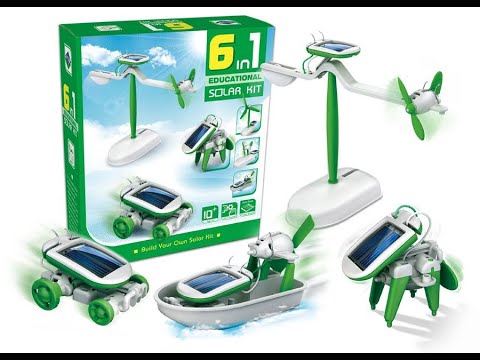 6 in 1 Solar Robot Kit – STEM Science Toy
