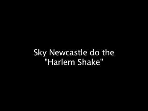 Sky Newcastle do the "Harlem Shake"
