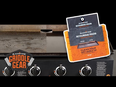 Keep Your Griddle Clean this Year with Blackstone Scouring Pads | Griddle Gear with Chef Nate
