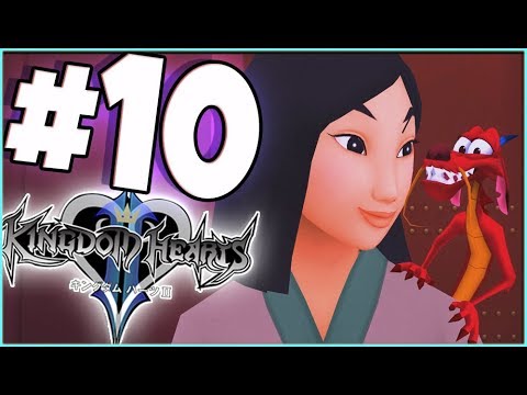 Kingdom Hearts 2.5 Final Mix Walkthrough PS4 Part 10 Mulan Saves CHINA