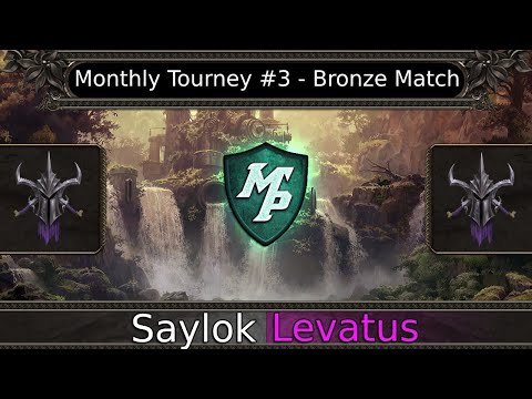 SpellForce 3: Saylok vs Levatus - Meta Plays Monthly Tournament 3 - Bronze Match