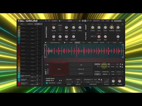 TAL-DRUM Time Stretch