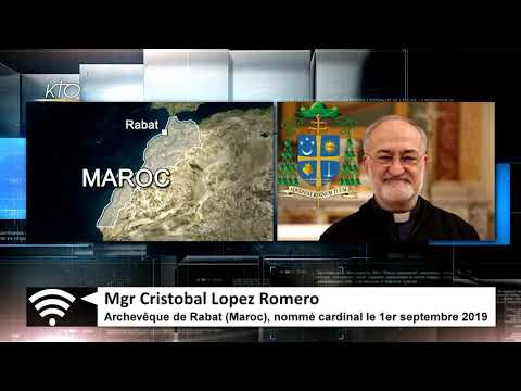 L’archevêque de Rabat Mgr Lopez, nouveau cardinal