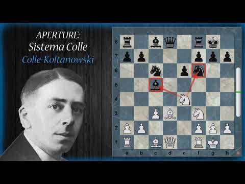 Aperture di Scacchi 43 - Sistema Colle - Colle–Koltanowski