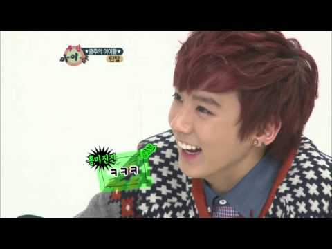 주간아이돌 - (Weeklyidol EP.31) TEEN TOP Changjo and Donny Weird Face Battle