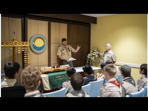 Earning their Stripes – Boy Scout Troop 313 Hosts Court of Honor