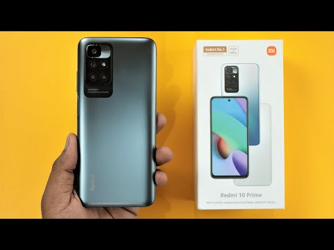 ⚡Redmi 10 Prime (6GB RAM + 128GB ROM Phantom Black variant) Unboxing⚡