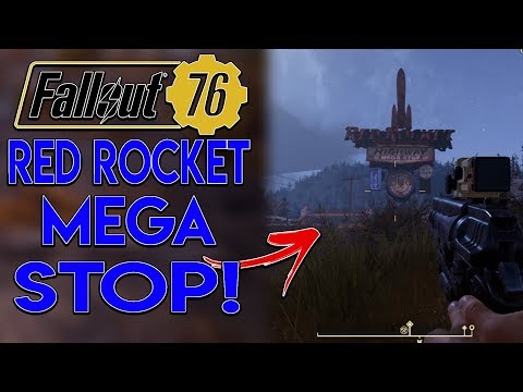 Fallout 76: Part 14 - Let's Explore Red Rocket Mega Stop!