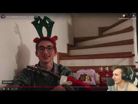 REACTION A YOUTUBEMAN - Speciale Natale