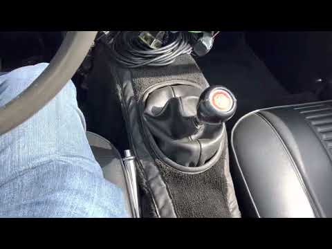 1972 MG Midget 5 speed transmission swap complete