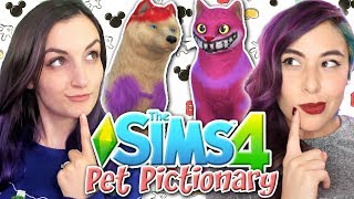 Sims 4 Pet Pictionary Challenge!! (Disney Edition) w/ iHasCupquake