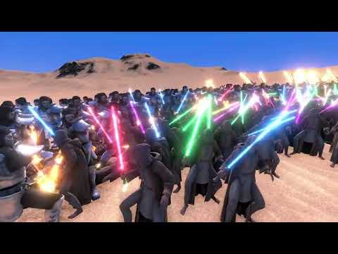 5.000 JEDI VS 5.000 Soul Tyrant - Ultimate Epic Battle Simulator