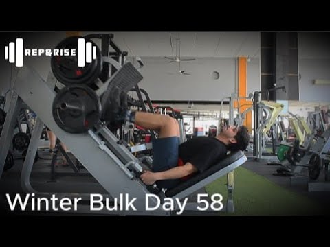 Winter Bulk Day 58 - Legs