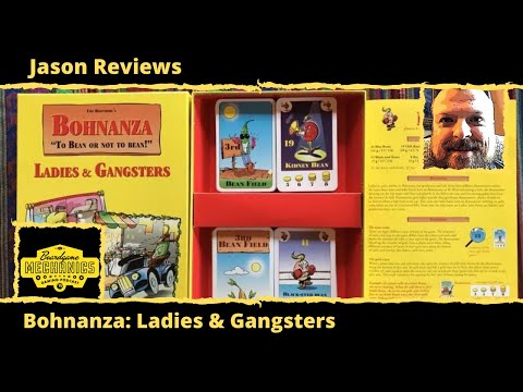 Jason’s Board Game Diagnostics of Bohnanza: Ladies & Gangsters