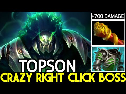 TOPSON [Underlord] OMG +700 Damage per Hit Raid Boss Mid dota 2