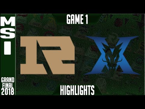 RNG vs KZ Highlights Game 1 Grand Final | MSI 2018 Final Royal Never Give Up vs King-Zone DragonX