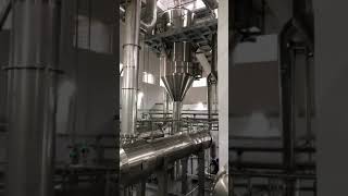 Corn steep liquor concentrate evaporation plant