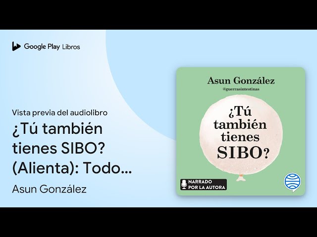 Vídeo relacionado con ¿Qué como con SIBO?: 60 recetas antiinflamatorias para recuperar tu salud (Alienta)