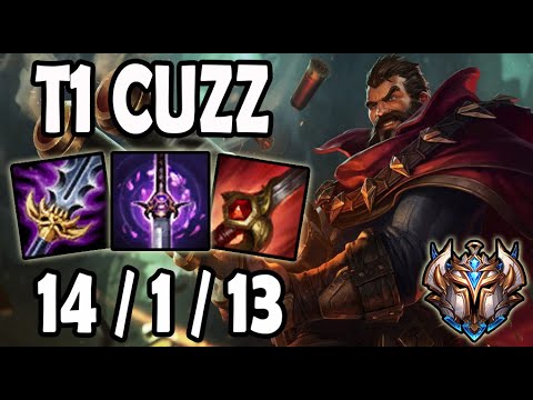 T1 Cuzz GRAVES vs KINDRED Jungle - Korea Ranked