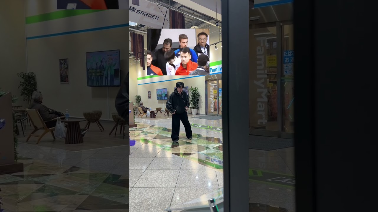 まさかのとこで気合い入れてる人いたw#shorts #羽生結弦