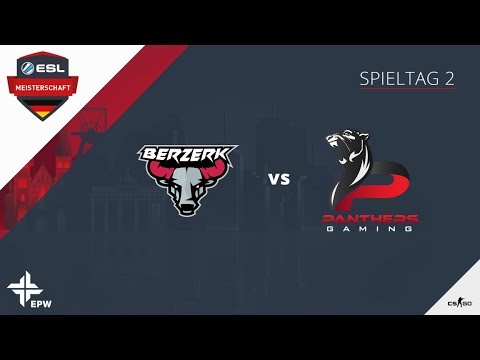 CS:GO - Berzerk vs. Panthers Gaming - ESL Wintermeisterschaft 2018 - Tag 2 - Inferno