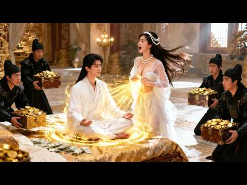 He awakens divine power, defeats four masters, and becomes king with the sect leader’s help.