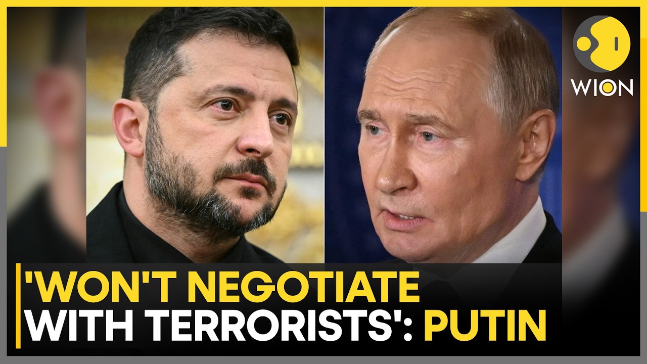 Russia-Ukraine War: Putin Accuses Zelensky Of 'State Terrorism' | WION News