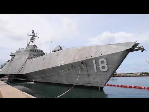 Most power full and deadly warship of the world  - USS Charleston US Navy