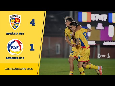 Calificări EURO 2026: România U19 - Andorra U19 4-1, 12.11.2025