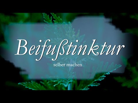 Beifußtinktur selber machen / DIY / Naturapotheke / natürlich heilen / die Natur hilft