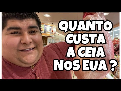 QUANTO CUSTA A CEIA DE NATAL NOS ESTADOS UNIDOS ?