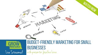 Budget-Friendly Marketing for Small Businesses Webinar