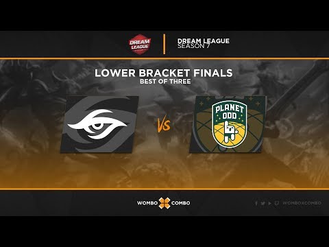 Team Secret vs Planet Odd DreamLeague lower bracket game 1 (BO3)